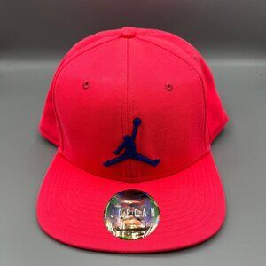 Air Jordan Hat Men Pink Blue Embroidered Logo Jumpman Snap‎ Back Cap